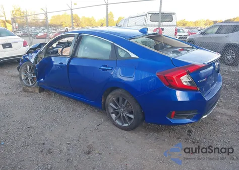 2021 Honda Civic Exl из США, поврежденный, VIN 19XFC1F71ME007757